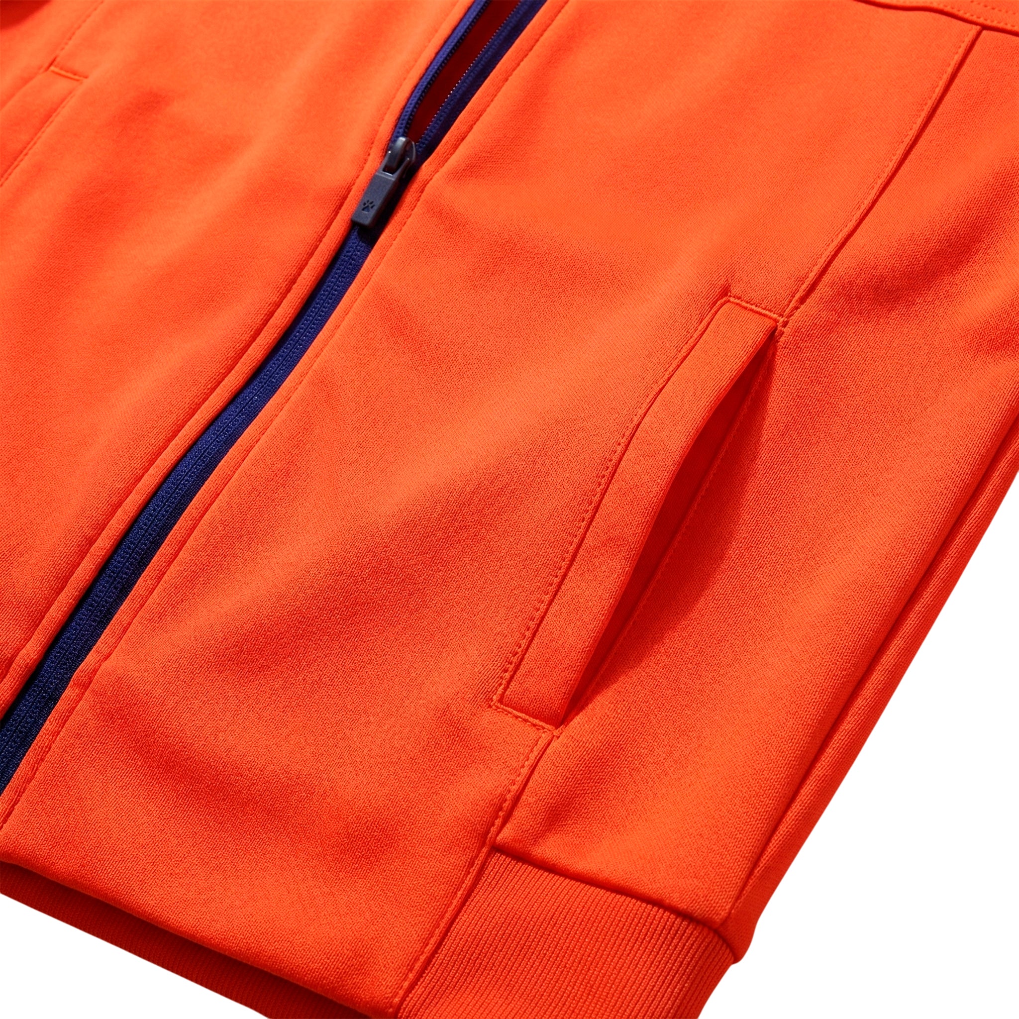 CHAQUETA DE CHÁNDAL INFANTIL LINCE NARANJA Y AZUL - Image 4