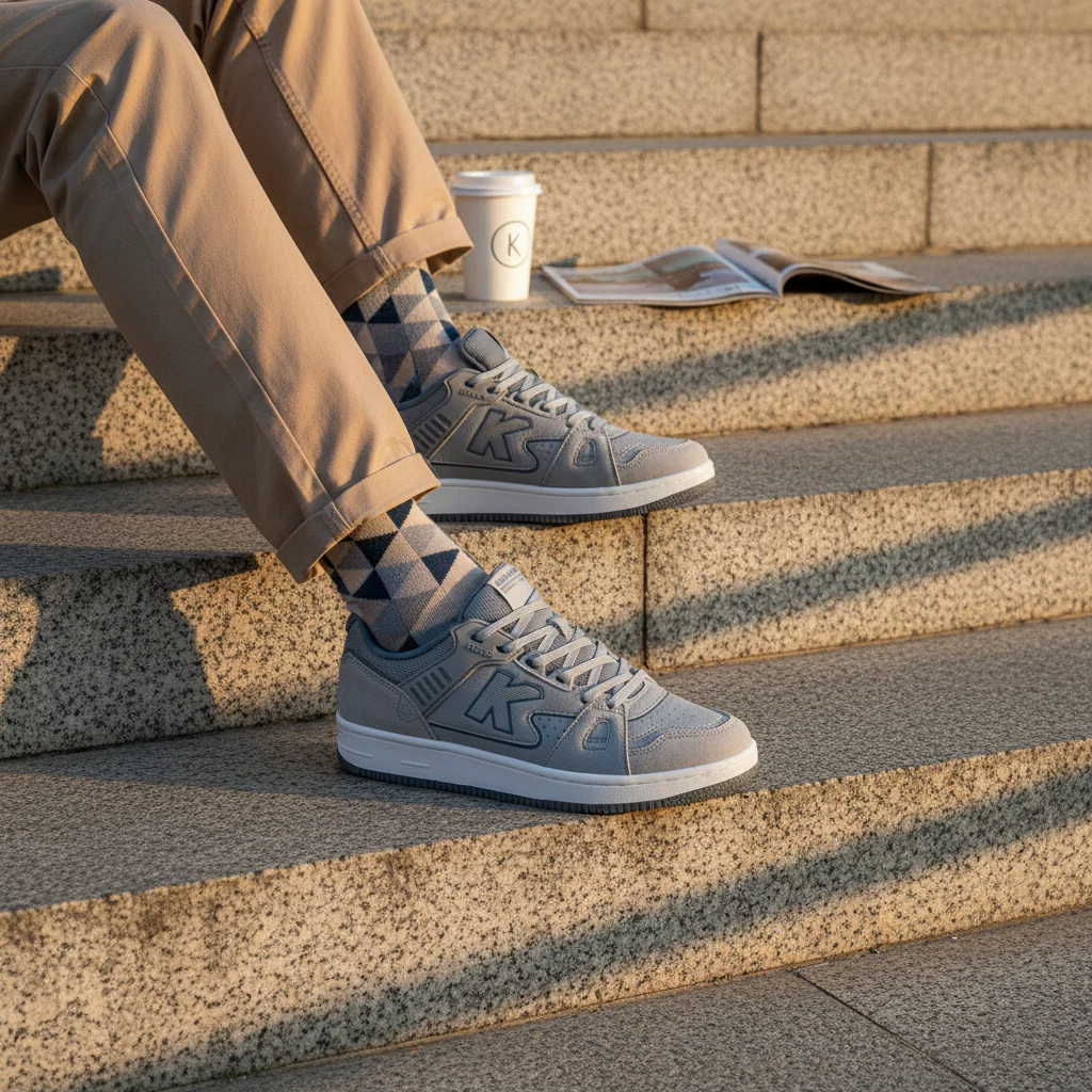 ZAPATILLAS CASUAL DOHA GRIS - Image 5
