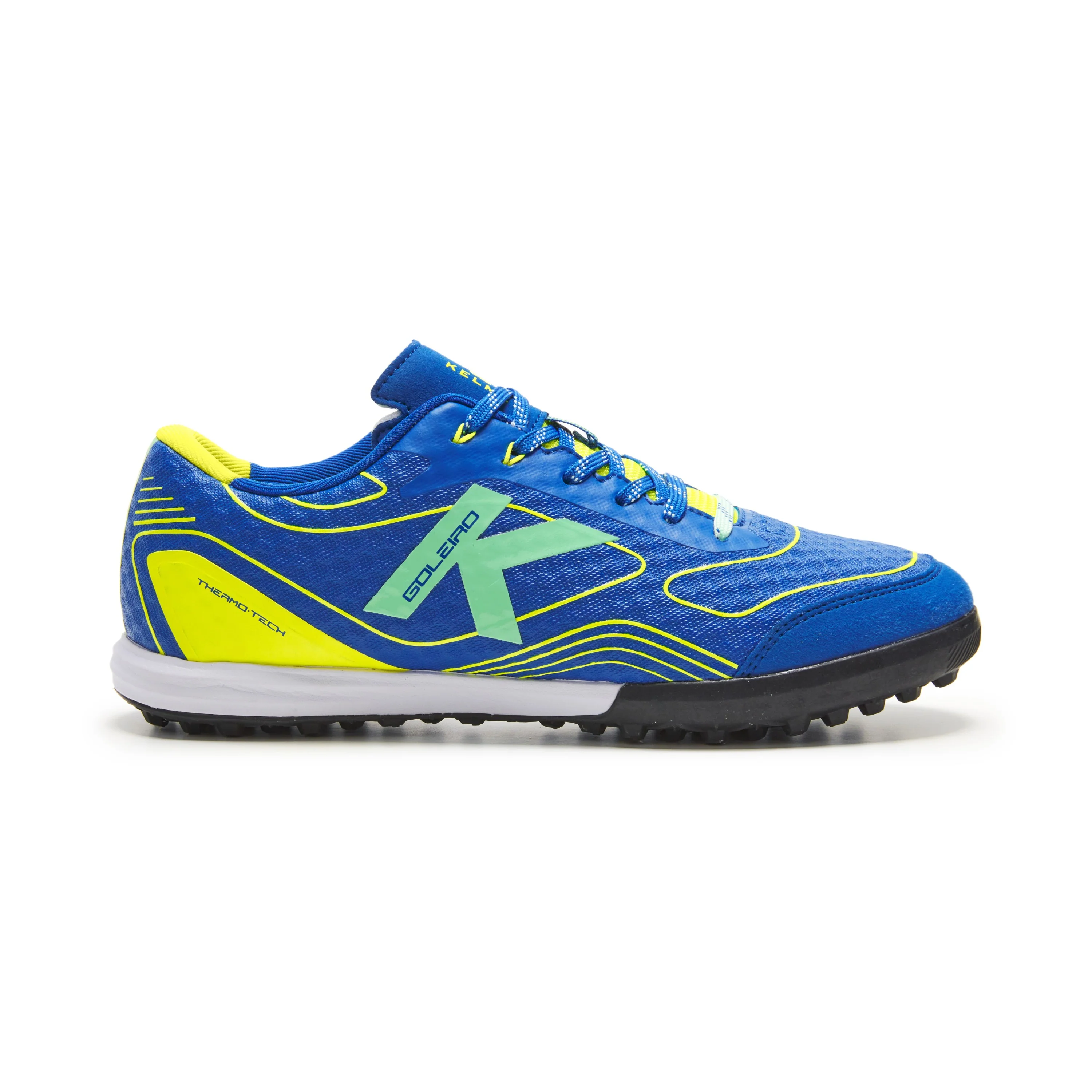 BOTAS DE FÚTBOL GOLEIRO TURF AZUL