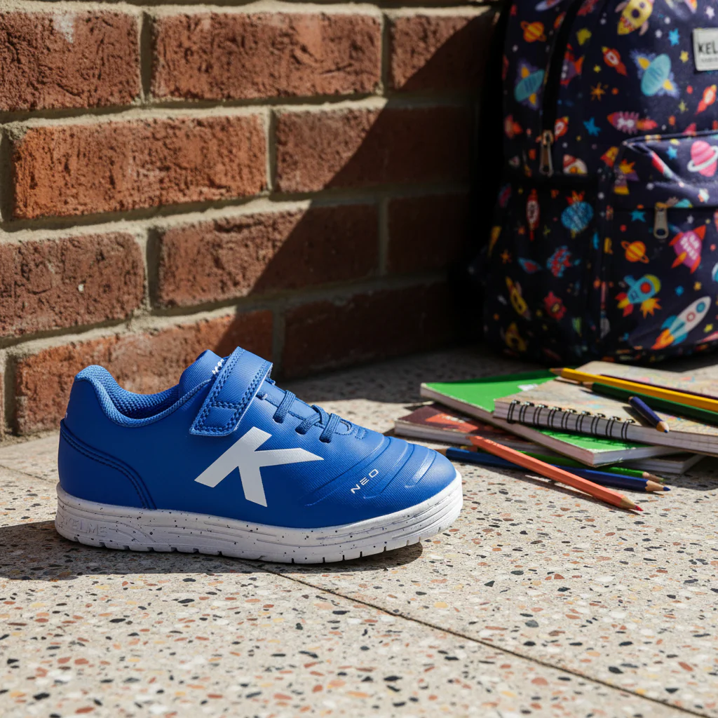 ZAPATILLAS CASUAL DE NIÑO ORIGINAL NEO ELASTIC AZUL - Image 6