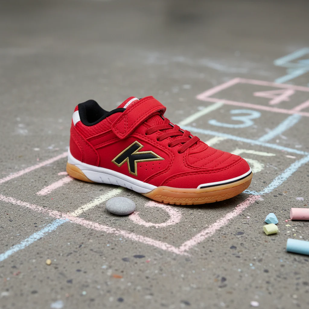 ZAPATILLAS DE FÚTBOL SALA DE NIÑO PRECISION ELASTIC ROJO - Image 3