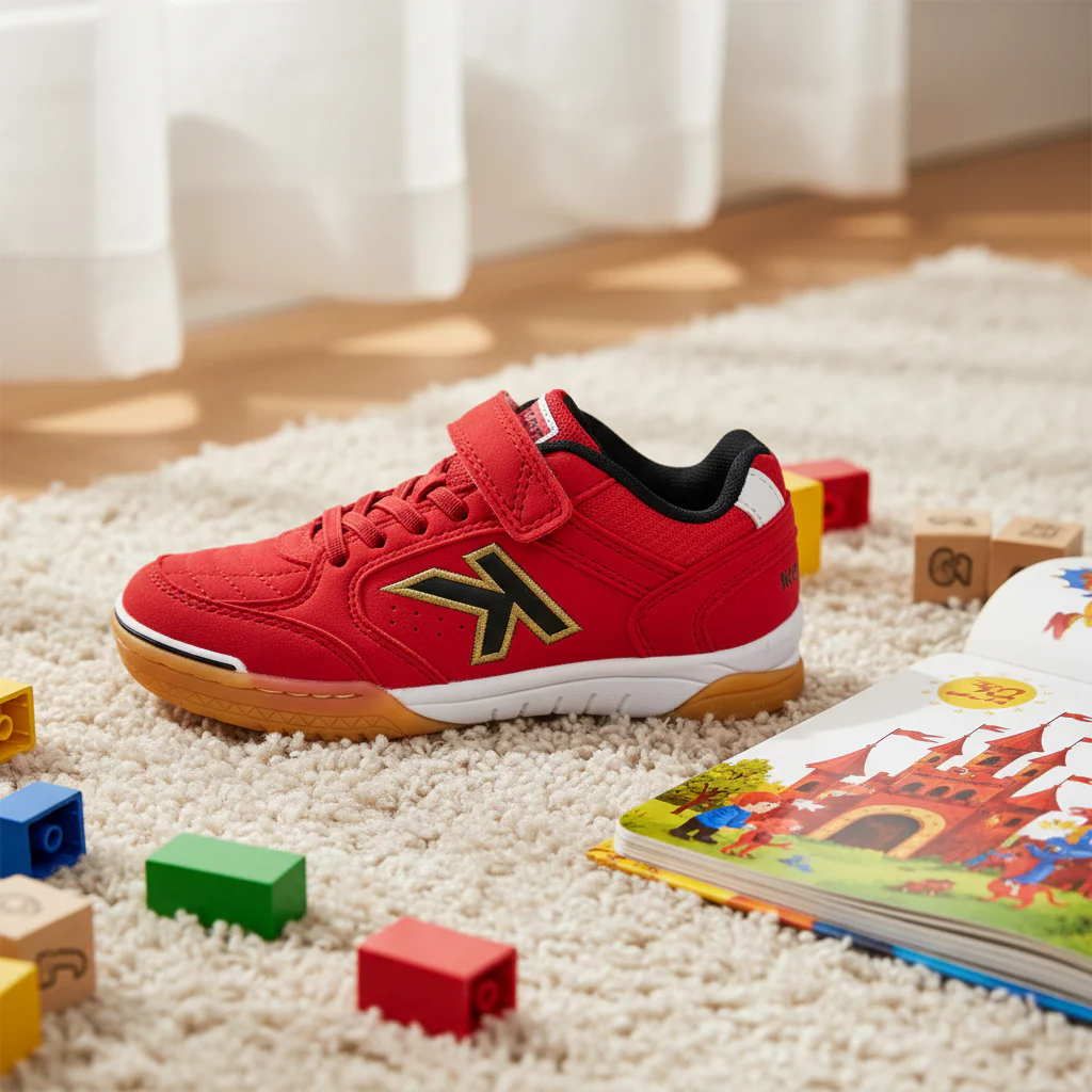 ZAPATILLAS DE FÚTBOL SALA DE NIÑO PRECISION ELASTIC ROJO - Image 5
