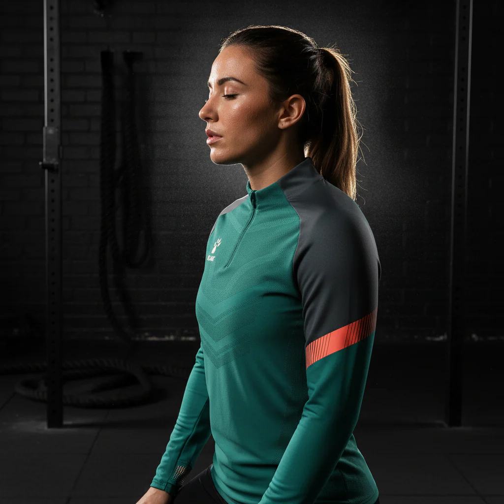 SUDADERA WARRIOR VERDE - Image 3