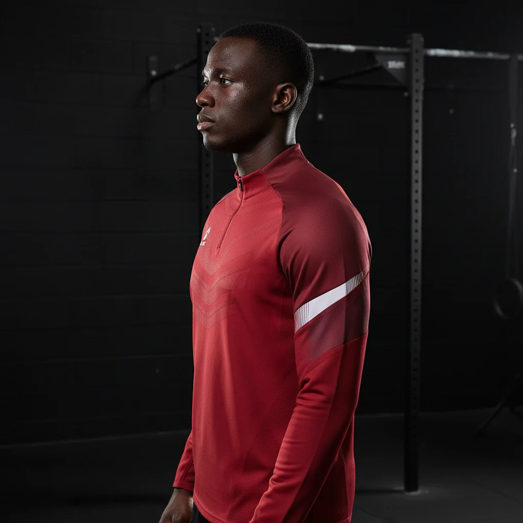 SUDADERA WARRIOR ROJO - Image 3